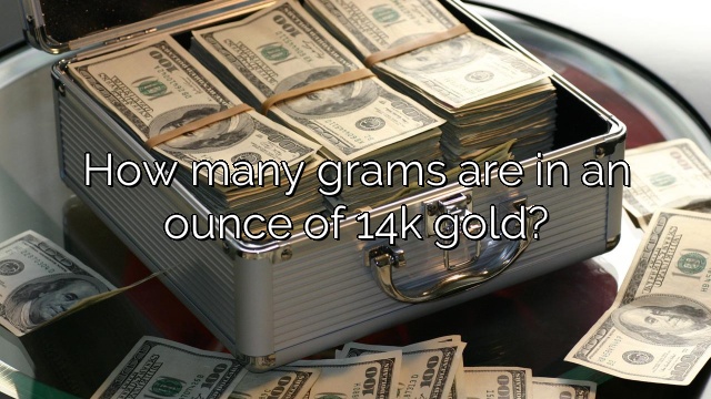 How Many Grams Are In An Ounce Of 14k Gold Vanessa Benedict